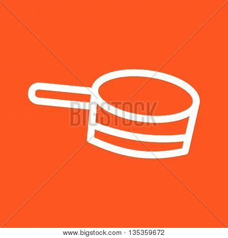 Sauce, pan, tomato icon vector image. Can also be used for spa. Suitable for use on web apps, mobile apps and print media.