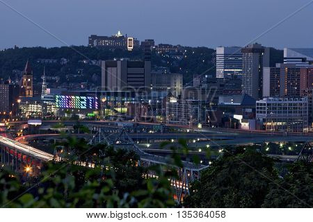 Cincinnati, Ohio from Covington, Kentucky