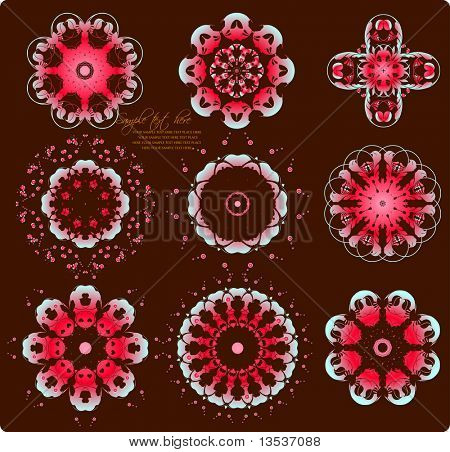 Vektor Blume Hintergrund