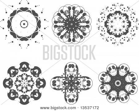 Vektor Blumen Hintergrund
