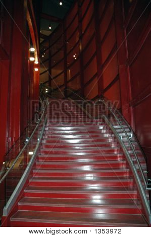 Rote Treppe