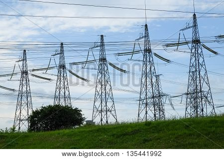 Electricity High Voltage Towers