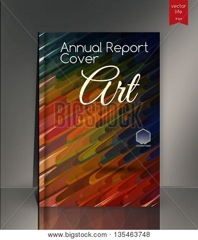 Creative cover. Annual report cover for the company's environmental, energy, and environmental organizations.