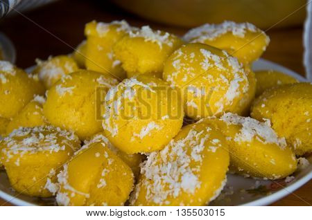 Desserts made from the sugar. Very popular in Thailand.