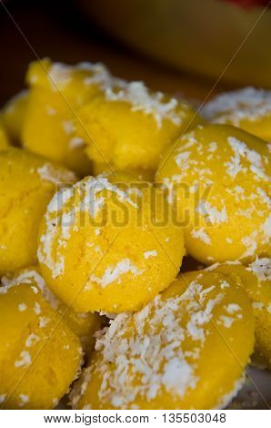 Desserts made from the sugar. Very popular in Thailand.