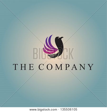 bird logo vector ideas design on background