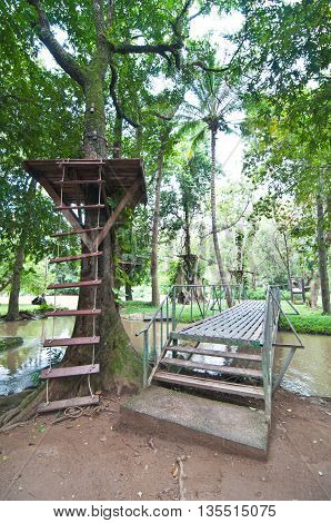 Training civil boy scout in Thailand for boyscout