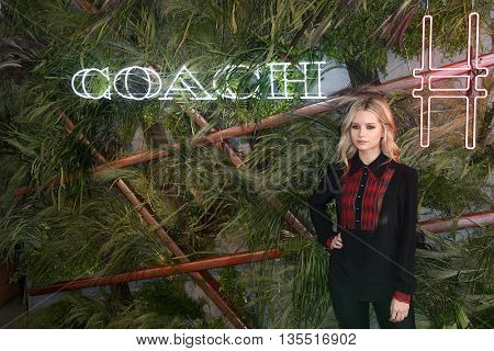 NEW YORK-JUNE 22: Lottie Moss attends the 2016 Coach And Friends Of The High Line Summer Party at The High Line on June 22, 2016 in New York City.