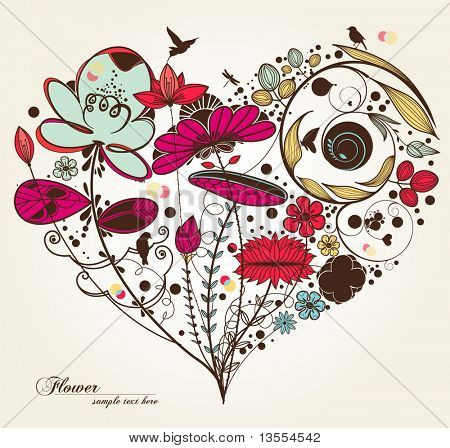 heartÃÂ¯ÃÂ¼ÃÂvintage flower