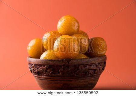 Gulab jamun, or gulaab jamun, is a milk-solids-based sweet mithai