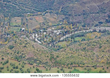 San Alfonso Valley, Trail In The  Mountain