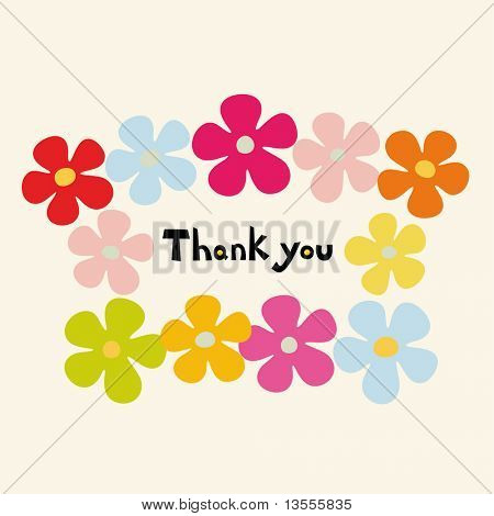 flower card design