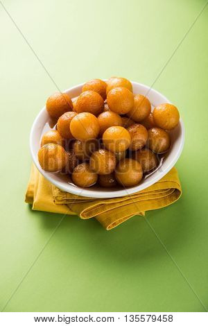 Gulab jamun, or gulaab jamun, is a milk-solids-based sweet mithai