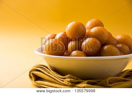 Gulab jamun, or gulaab jamun, is a milk-solids-based sweet mithai