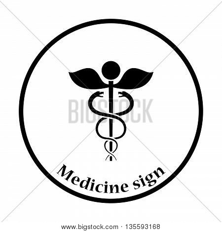 Medicine Sign Icon