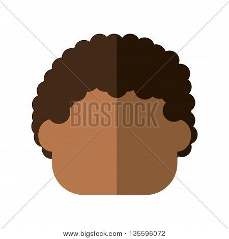 Kid and chilhood represented by little boy over isolated and flat background