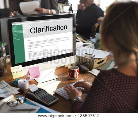Clarification Determination Explanation Question Concept