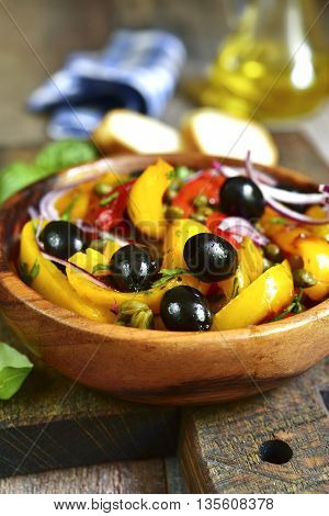 Peperonata - Traditional Dish Of Italian Cuisine.