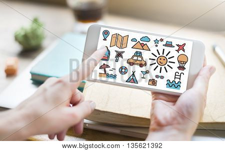Travel Vacation Sun Fun Enjoyment Concept