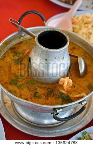 Thai food - tomyam Kung of thailand
