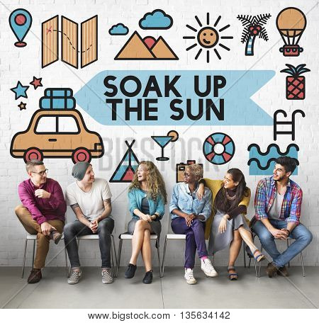Travel Vacation Sun Fun Enjoyment Concept 