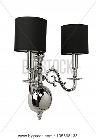 Luxury sconce wall lamp isolated isolated on white background