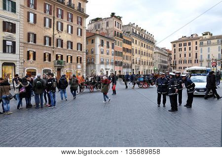 Piazza Di Spagna, Rome Italy