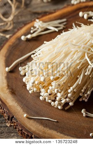 Raw Organic Enoki Mushrooms