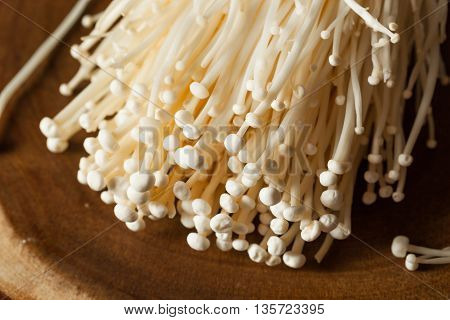 Raw Organic Enoki Mushrooms