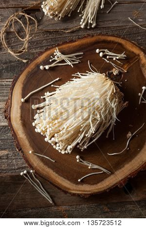 Raw Organic Enoki Mushrooms