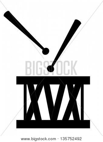 retro drum 