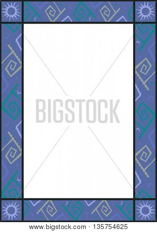 photo frame chartoon