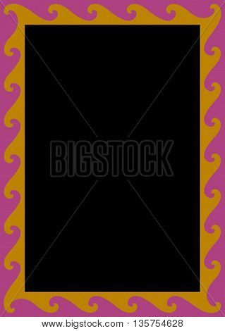 photo frame chartoon