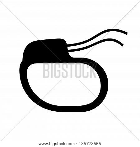 Pacemaker ( shade picture ) on white background