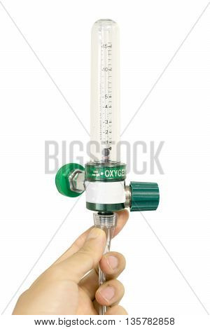 Oxygen Flow Meter Suply, Named Thorpe Tube