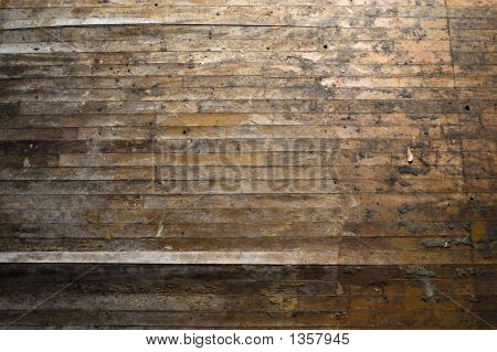  Piso de madera Grungy