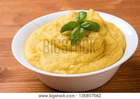 Trarditional Homemade Polenta
