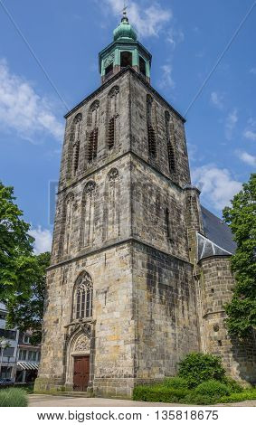 Tower Of The Old Church In Nordhorn