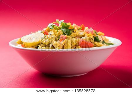 Spicy scrambled eggs or egg bhurji or anda bhurji
