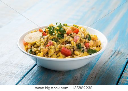 Spicy scrambled eggs or egg bhurji or anda bhurji