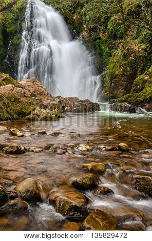 A circular path that is accessed Waterfall Xorroxin