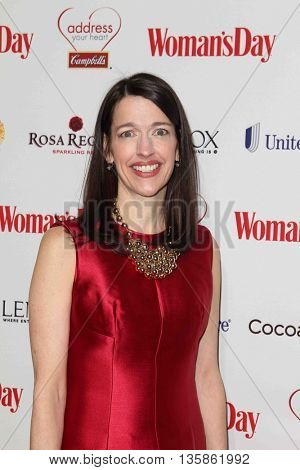 NEW YORK-FEB 10, 2015: Publisher and CRO, Woman's Day, Kassie Means attends the 12th Annual Woman's Day Red Dress Awards at Jazz at Lincoln Center on February 10, 2015 in New York City.