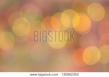 yellow pink colorful circle bokeh abstract  background