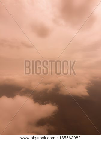 colorful orange,dark tone sky blur soft background