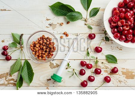 Fresh Pitted Cherries