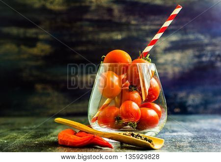 Cooking Concept With Tomatoes