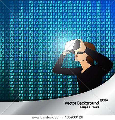 Glasses With The Virtual Reality