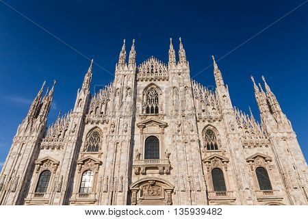 Duomo Cathedral Of Milan Italy