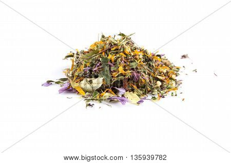 Dried Herbal Tea Leaves