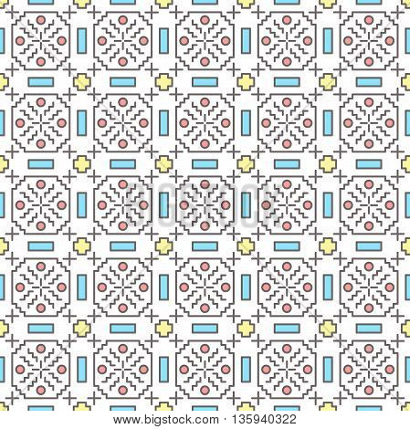 Lineart semaless thin line background pattern seamless